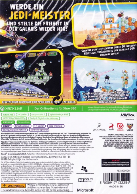 Angry Birds Star Wars — box-2D-back (DE)
