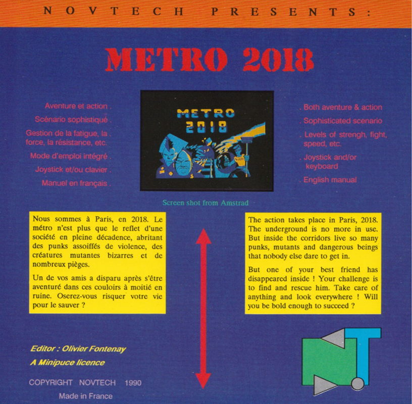 Metro 2018 — box-2D-back (EU)