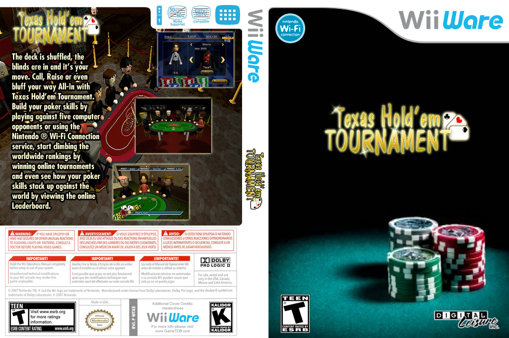 Texas Hold'em Tournament — box-texture (US)