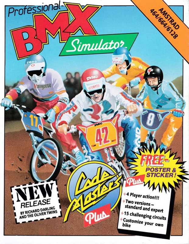 Professional BMX Simulator box art