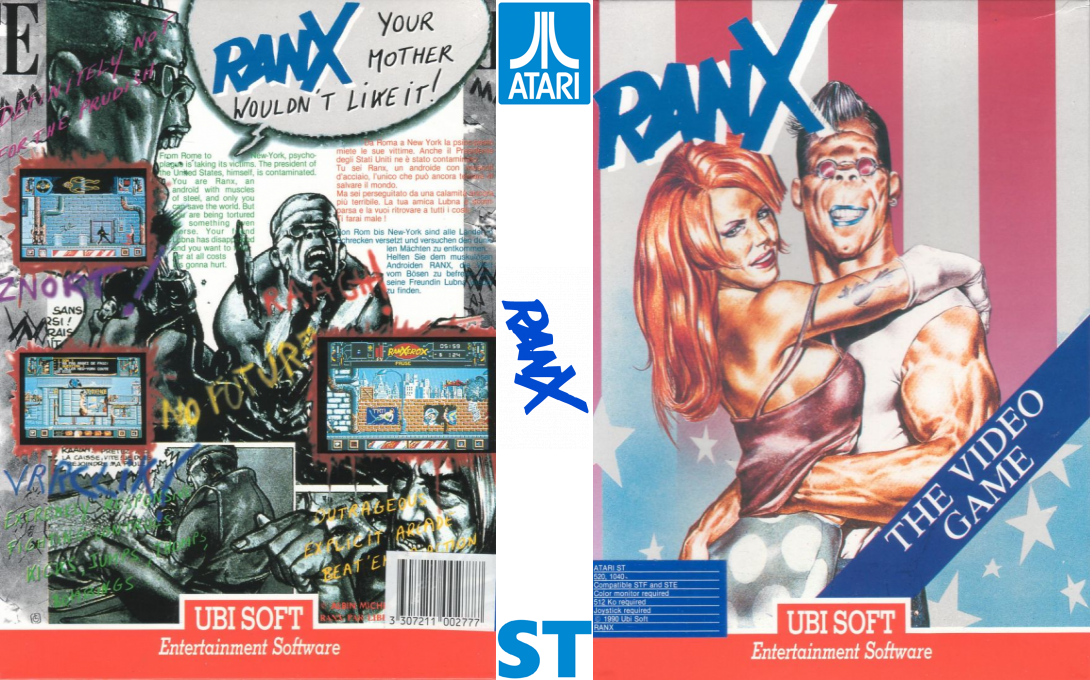 Ranx - The Video Game — box-texture (EU)