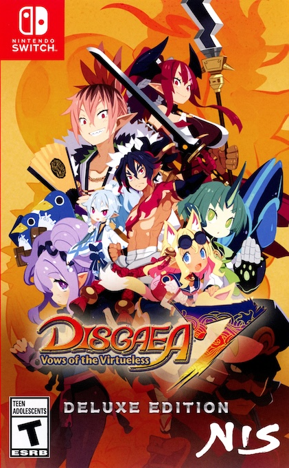 Disgaea 7 - Vows of the Virtueless box art