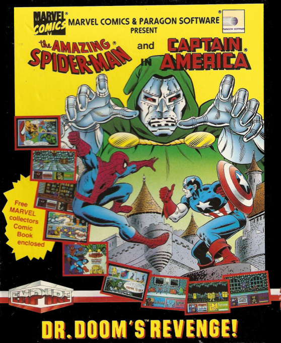 Amazing Spider-man And Captain America In Dr. Doom's Revenge!, The — box-2D (EU)