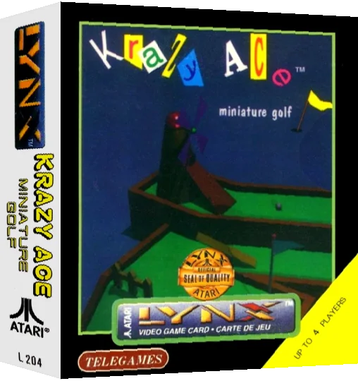 Krazy Ace - Miniature Golf — box-3D (WOR)