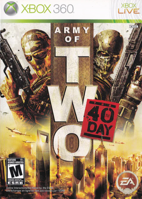 Army Of Two - Le 40ème Jour box art