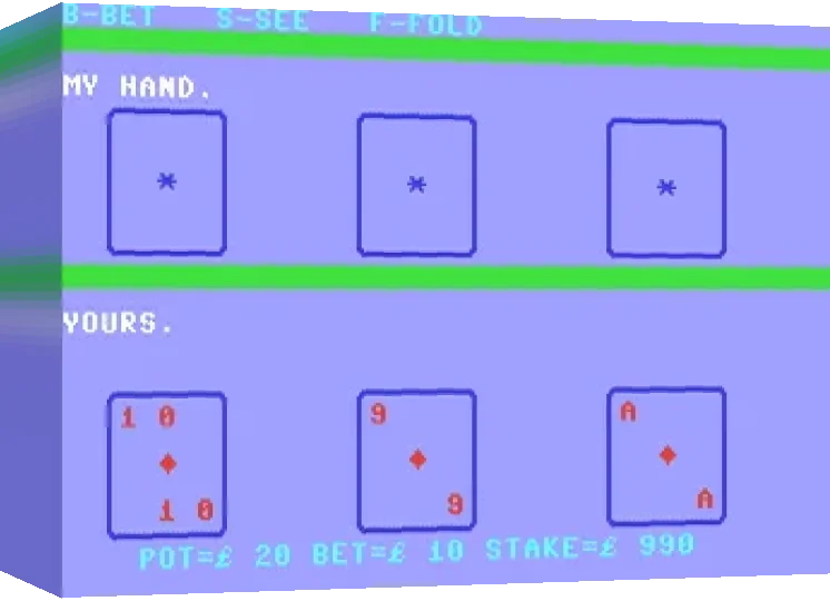 High Rise or Three Card Brag — box-3D (WOR)