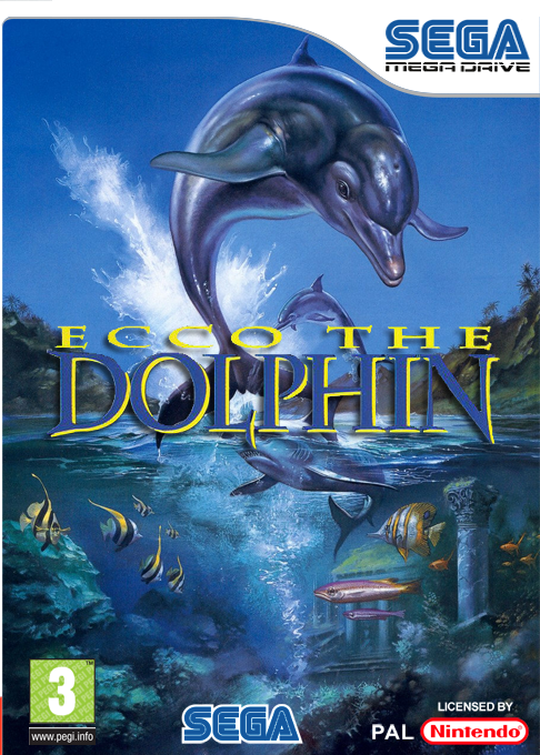 Ecco The Dolphin — box-2D (FR)