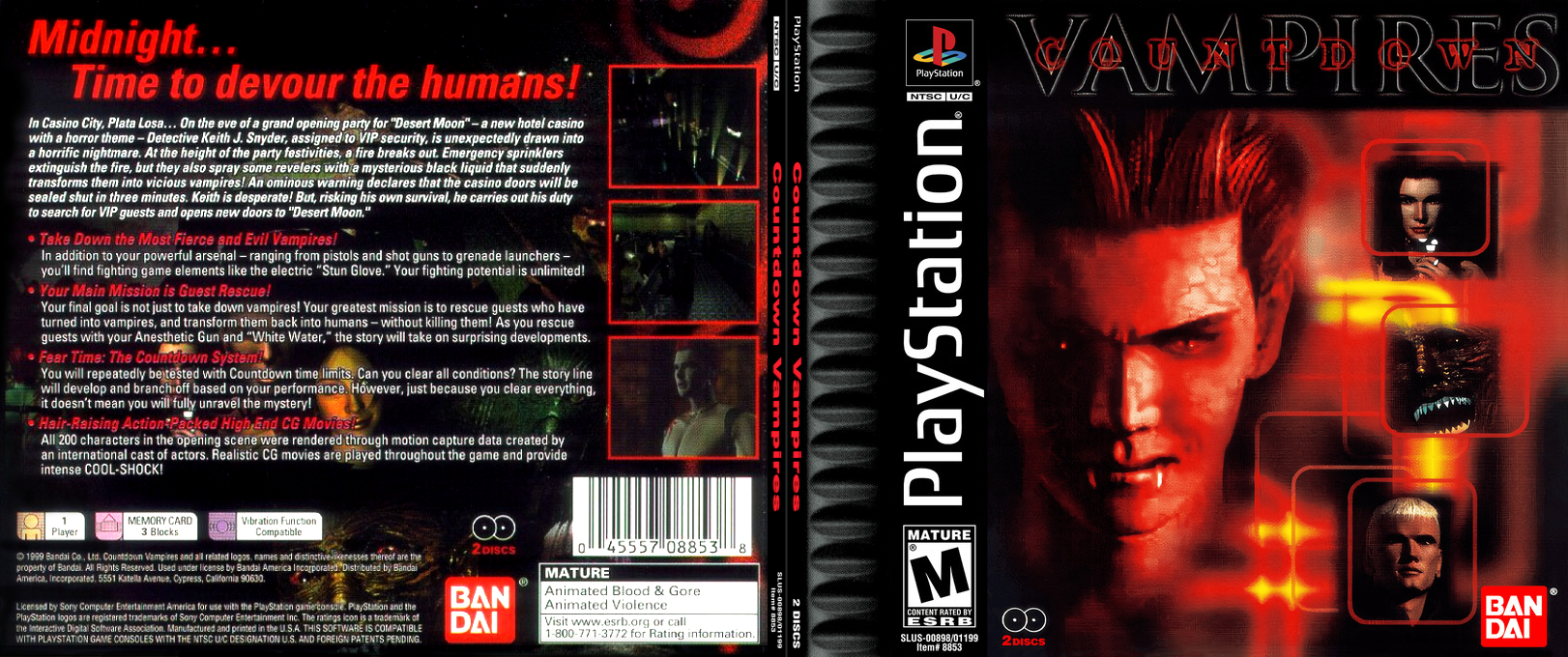 Countdown Vampires — box-texture (US)