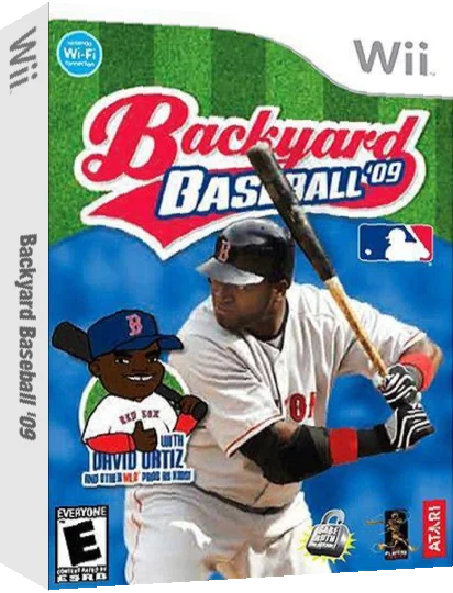 Backyard Baseball '09 — box-3D (US)