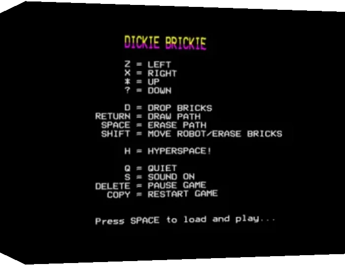 Dickie Brickie — box-3D (WOR)