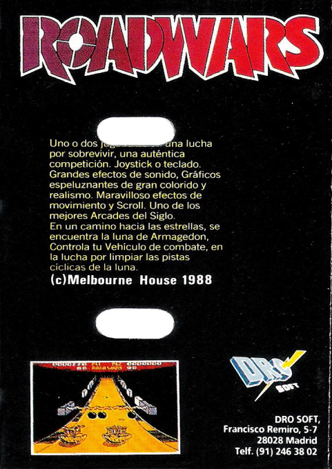 Road Wars — box-2D-back (SP)