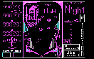 Night Mission Pinball — ss (US)