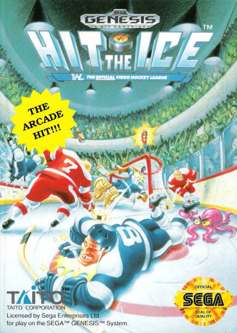 Hit the Ice - The Video Hockey League box art