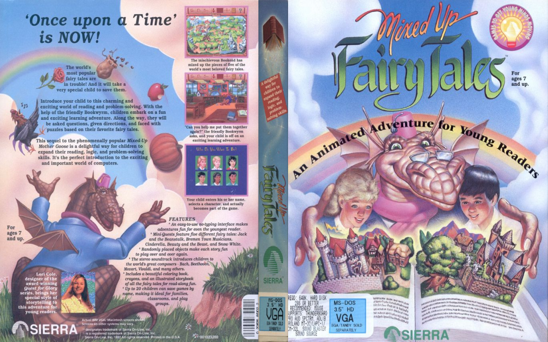 Mixed-up Fairy Tales — box-texture (US)