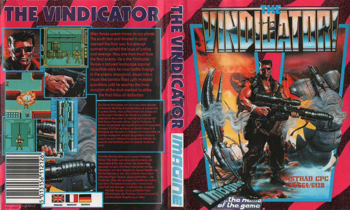 Vindicator, The — box-texture (EU)