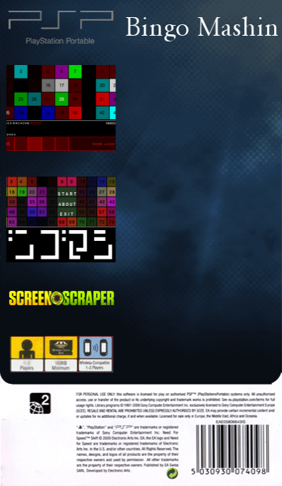 Bingo Mashin — box-2D-back (SS)