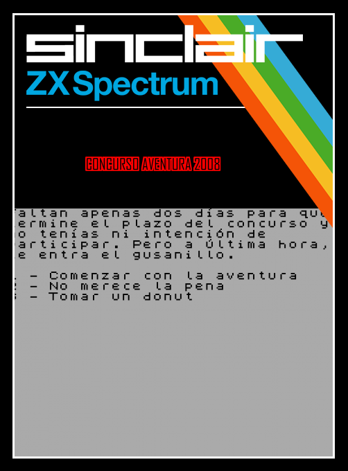 Concurso Aventura 2008 box art