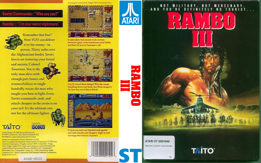 Rambo 3 — box-texture (US)