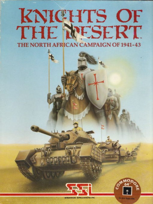 Knights Of The Desert box art