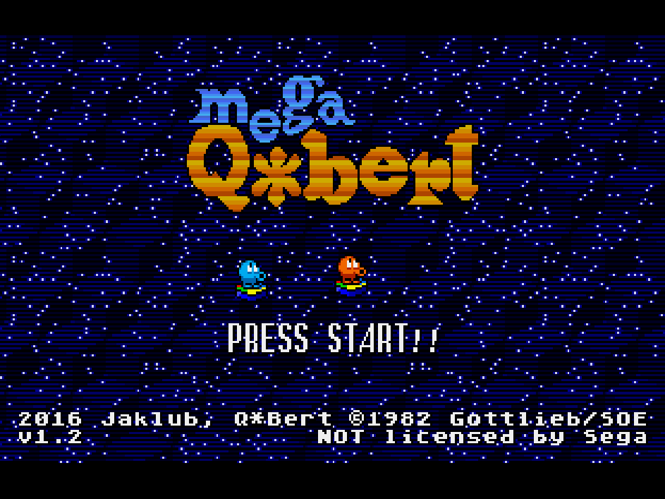 Mega Q-bert — sstitle (WOR)