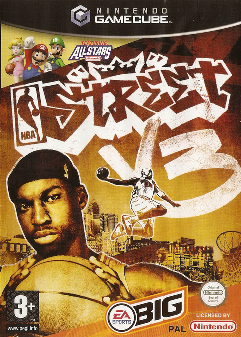 NBA Street V3 - Mario de Dunk — box-2D (EU)