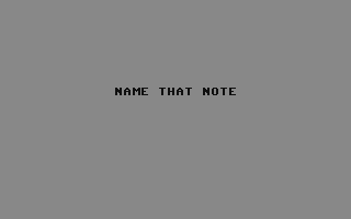 Name That Note — sstitle (WOR)