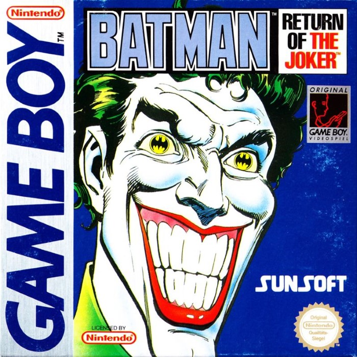 Batman - Return Of The Joker — box-2D (DE)