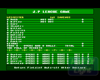 Cricket Captain — ss (WOR)