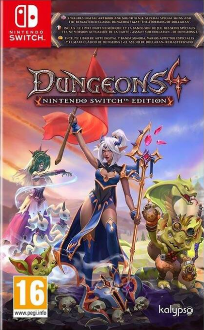 Dungeons 4 box art