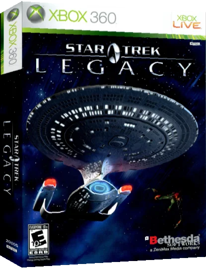 Star Trek - Legacy — box-3D (US)