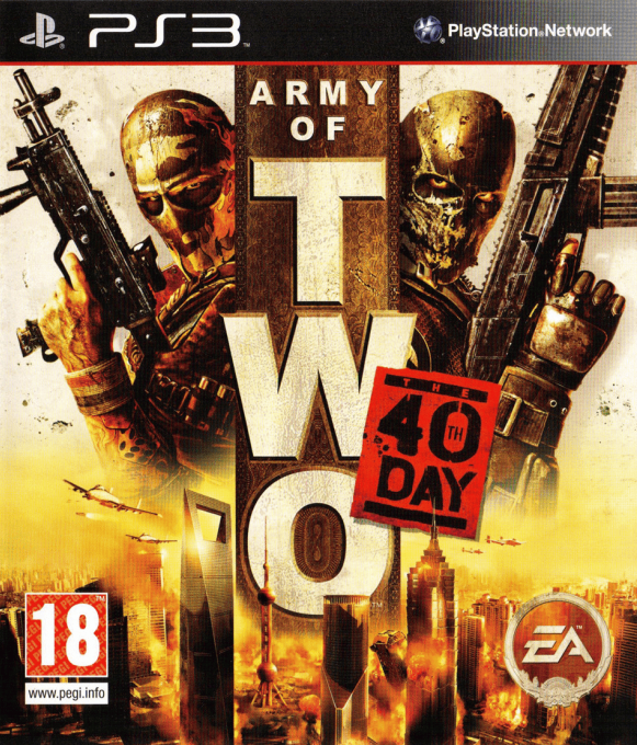 Army of Two - The 40th Day — box-2D (RU)