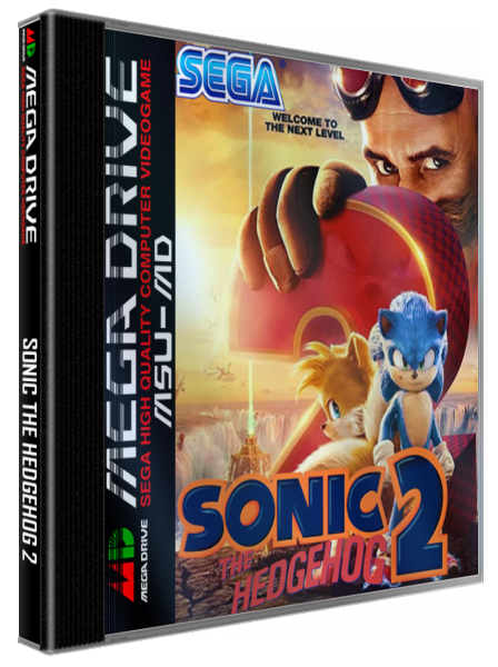 Sonic The Hedgehog II — box-3D (WOR)