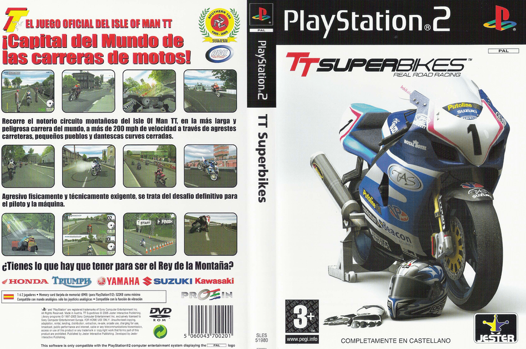 TT Superbikes - Real Road Racing — box-texture (SP)