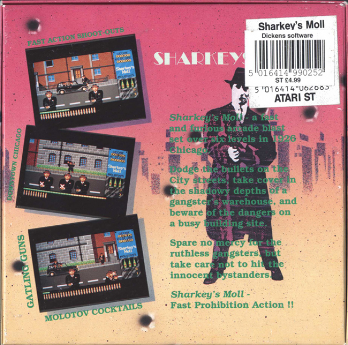 Sharkey's Moll — box-2D-back (EU)