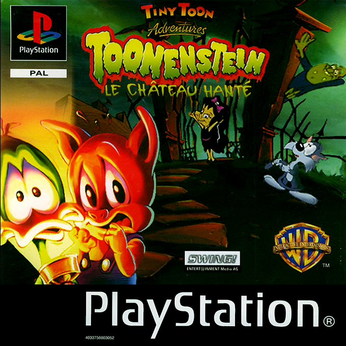 Tiny Toon Adventures - Toonenstein - Dare to Scare! — box-2D (FR)