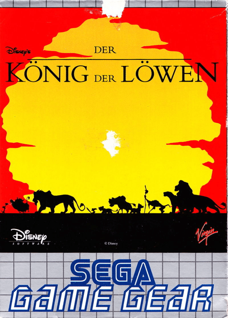 Lion King, The — box-2D (DE)