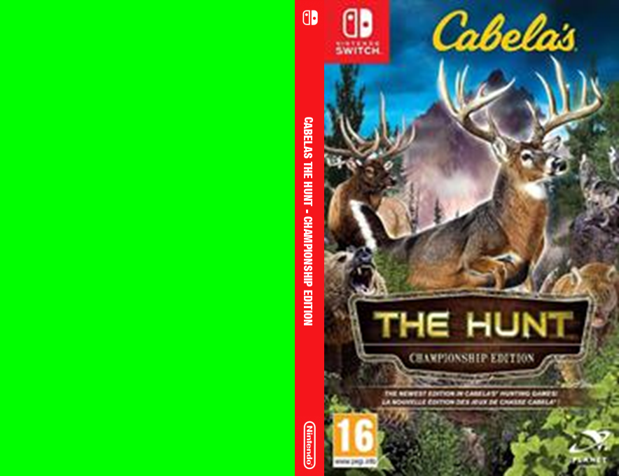 Cabelas The Hunt - Championship Edition — box-texture (EU)