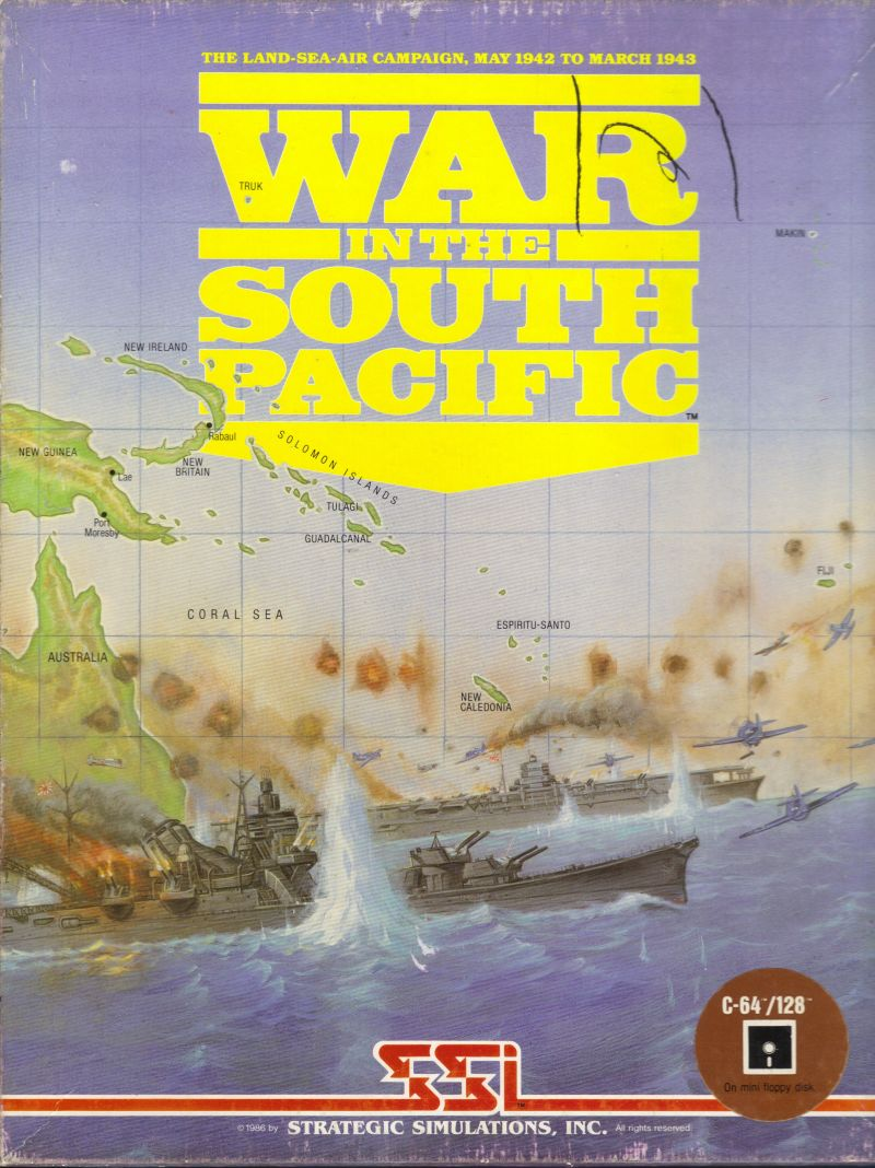 War In The South Pacific box art