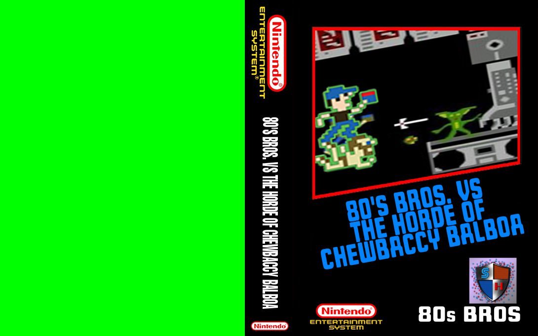 80's Bros. vs the Horde of Chewbaccy Balboa — box-texture (WOR)
