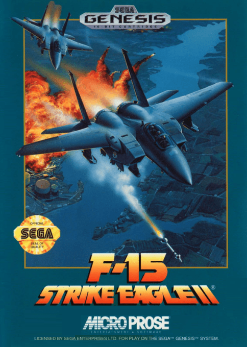 F-15 Strike Eagle 2 box art