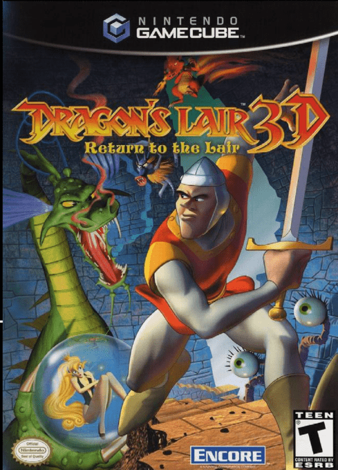 Dragon's Lair 3D - Special Edition box art
