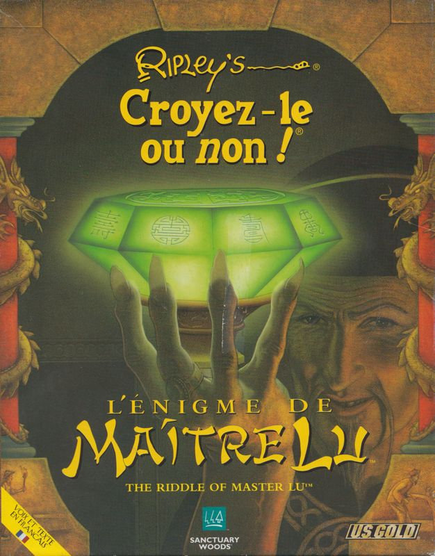 Ripley's Believe It or Not! - The Riddle of Master Lu — box-2D (FR)
