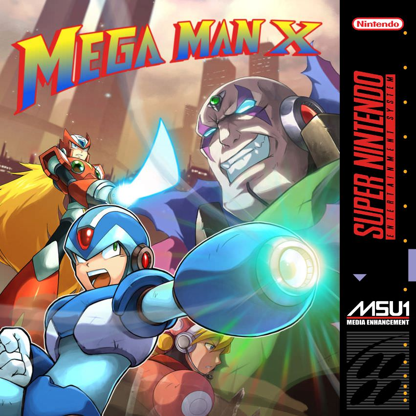 Mega Man X box art