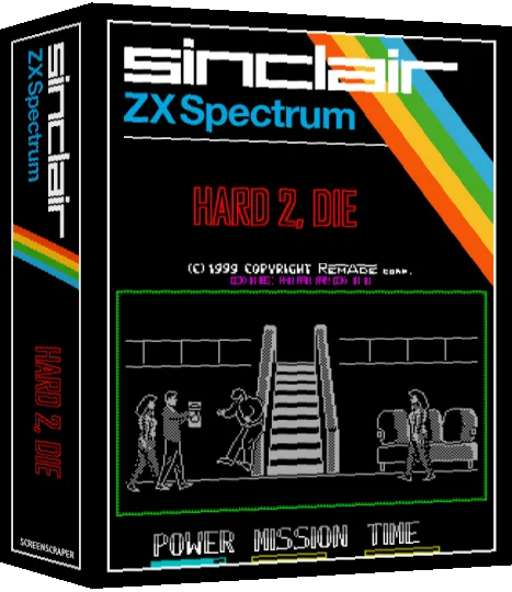 Hard 2, Die — box-3D (SS)