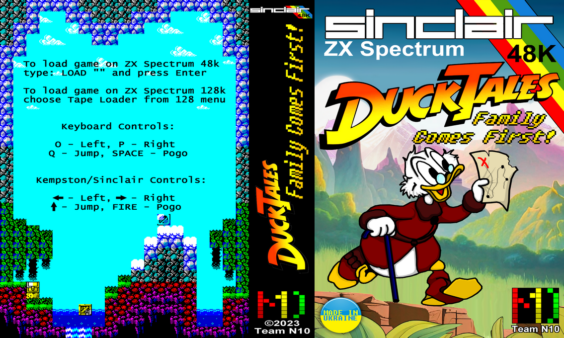 Duck Tales : Family Comes First! — box-texture (EU)