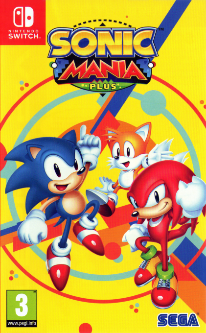 Sonic Mania Plus — box-2D (EU)