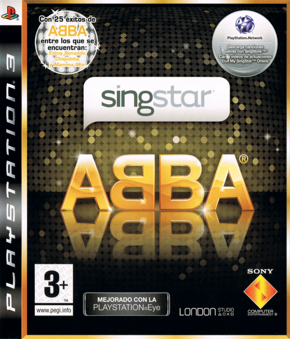 SingStar ABBA box art