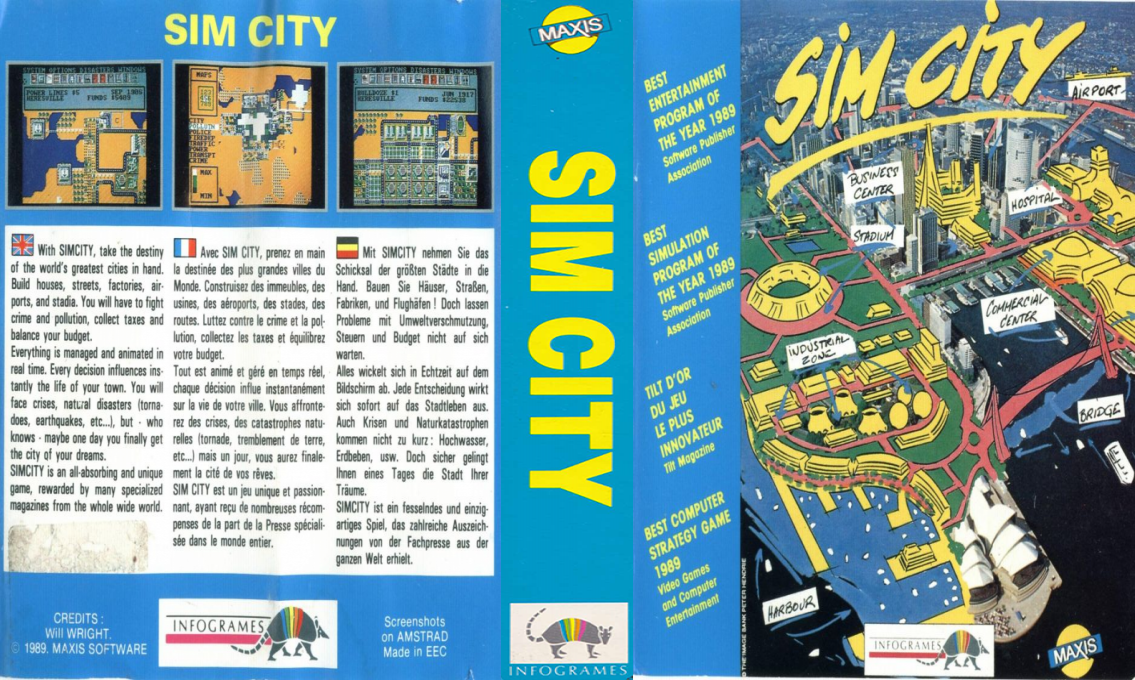 SimCity — box-texture (EU)