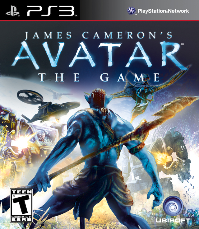 James Cameron's Avatar - The Game box art