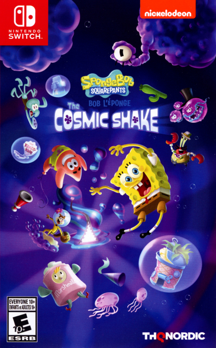Spongebob Squarepants - The Cosmic Shake box art